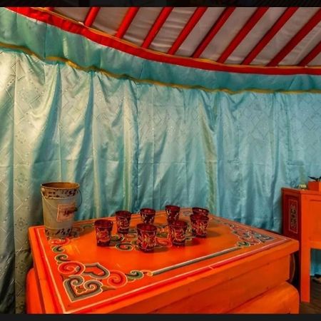 Yourte Mongole Et Cabane Houffalize Zewnętrze zdjęcie